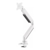 Neomounts NM-D775WHITEPLUS 10-49" Gas Spring Topfix 180°-Stop Desk Mount Single Monitor Arm - White