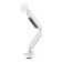 Neomounts NM-D775WHITEPLUS 10-49" Gas Spring Topfix 180°-Stop Desk Mount Single Monitor Arm - White