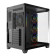 CiT DS360 Tempered Glass Mid-Tower ATX Gaming PC Case with 4 x CiT Saturn Fans - Black