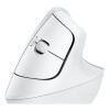 Logitech Lift for Mac Bluetooth Optical 4000 DPI Ergonomic Mouse - White
