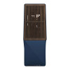 Fractal Design Era 2 Mini-ITX Gaming PC Case - Midnight Blue