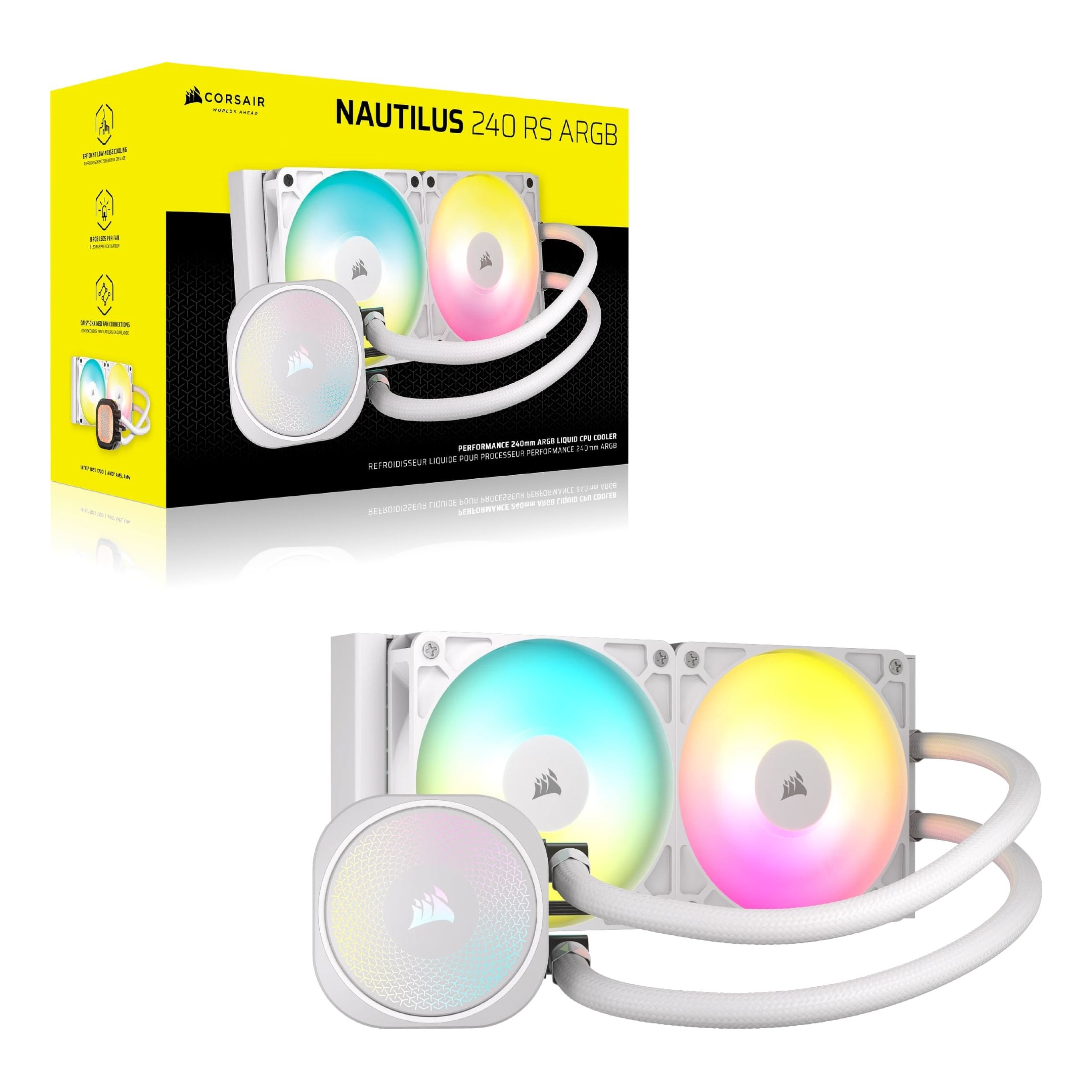 Corsair Nautilus 240 RS ARGB Liquid CPU Cooler