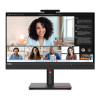 Lenovo ThinkVision T24mv-30 23.8-inch FHD monitor with IPS display and built-in speakers - black