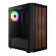 Gamdias AURA GC4 ARGB Tempered Glass Mid Tower Gaming PC Case - Black