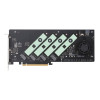 ASUS Hyper PCIe 5.0 x16 Gen5 4 x M.2 Interface Expansion Card