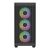 Gamdias ATHENA M3 Tempered Glass Mid Tower Gaming PC Case - Black