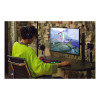 LG UltraFine Ergo 32UN880K-B.AEK 32" IPS 4K Ultra HD 60Hz 5ms Monitor with Height Adjustable and Ergonomic Stand