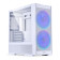 Lian Li Lancool 206 RW Tempered Glass Mid Tower Gaming PC Case - White