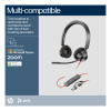 Poly Blackwire 3320 Stereo Microsoft Teams Certified USB-C Headset