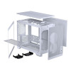 Phanteks XT M3 Fanless Tempered Glass Micro ATX PC Case - White