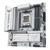 ASUS TUF GAMING B850M-PLUS WIFI7 W B850 Socket AM5 Micro-ATX Motherboard - White