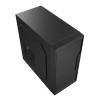 CiT Work Chassis micro ATX PC Case - Black