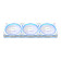 Refurbished - ASUS Prime MR120 ARGB Triple Pack Computer Fan Case - White