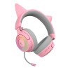 Razer Kraken Kitty V3 Pro Wireless Gaming Over-Ear Headset with Chroma RGB - Quartz Pink