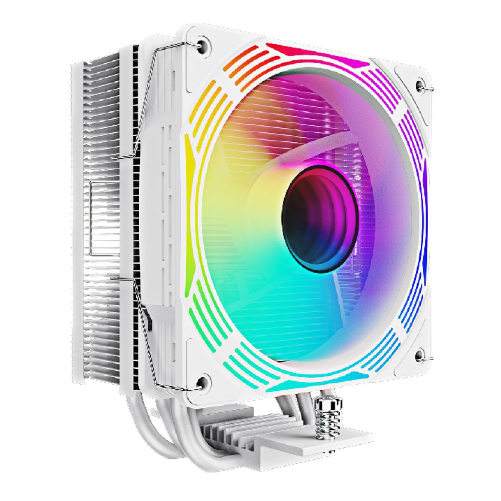 GMX-ICE-FORCE-WH: GameMax Ice Force 120mm ARGB CPU Cooler