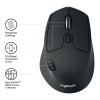Logitech Triathlon M720 RF Wireless Bluetooth Optical 1000 DPI Mouse - Black