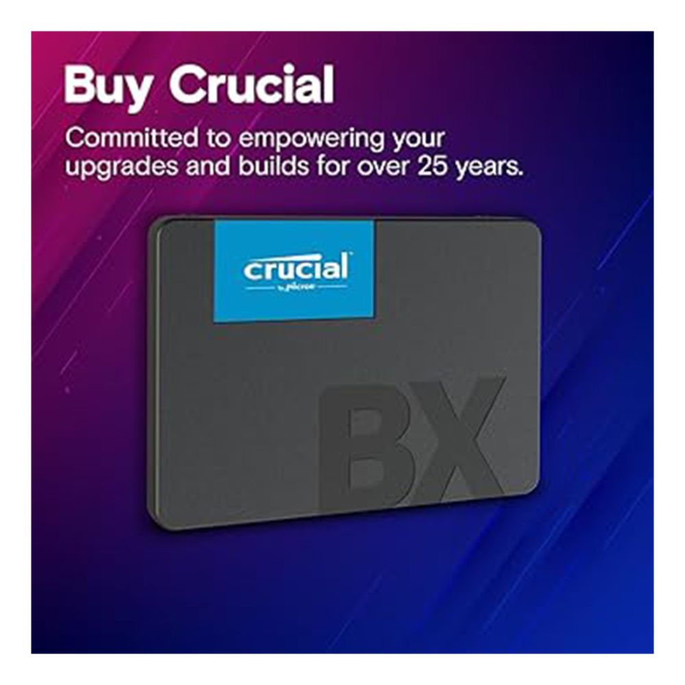 CT240BX500SSD1: Crucial BX500 240GB SATA SSD