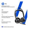 Poly Voyager Focus 2 Stereo Microsoft Teams Certified USB-C USB-A Wireless Headset with Charging Stand