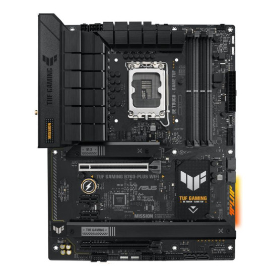 ASUS TUF GAMING B760-PLUS WIFI 90MB1ER0-M1EAY0 Intel B760 LGA 1700 ATX Motherboard 