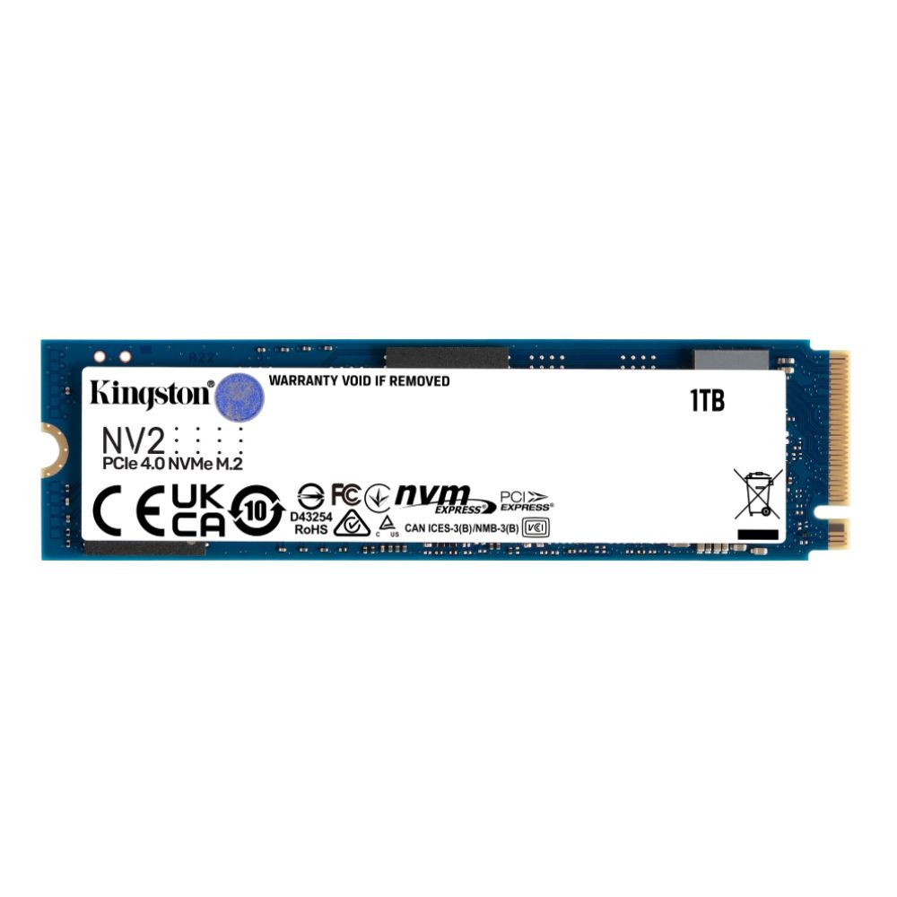Kingston NV2 1TB M.2 SSD 未開封品 SNV2S/1000G - 1 TB M.2 PCIe 4.0 Solid State Drive SSD