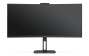 AOC V5 CU34V5CW/BK 34" Wide Quad HD VA LED 1ms Height Adjustable built in Speaker Curved Monitor