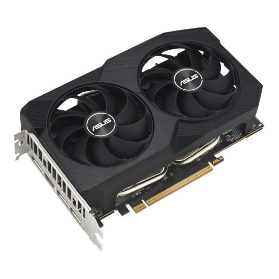 ASUS Dual Radeon RX 7600 V2 graphics card with 8GB GDDR6 memory for high-quality gaming visuals
