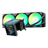 TRYX PANORAMA 360mm ARGB 3D Amoled AIO Liquid CPU Cooler - Black