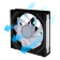 Lian Li UNI SL120 INF Reverse Blade Addressable RGB Black 120mm Fan
