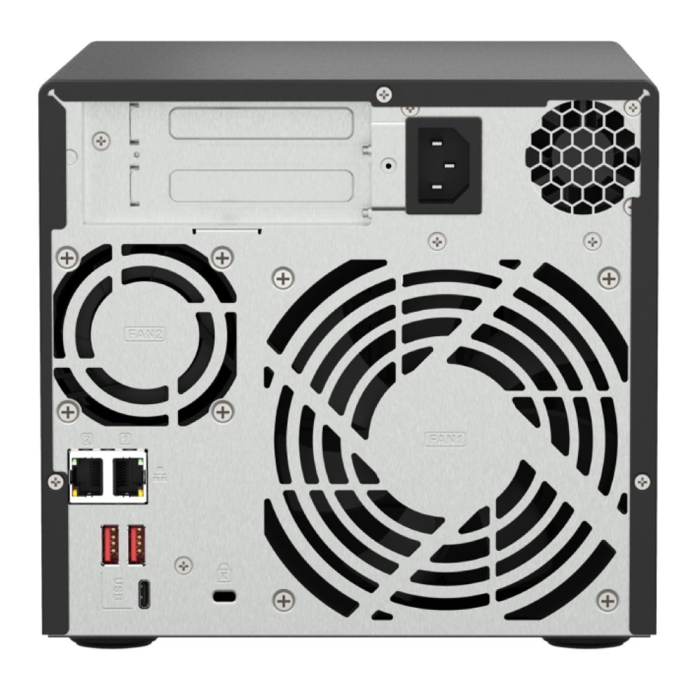 QNAP TS-473A-8G AMD Ryzen V1500B 8GB RAM 4 Bay NAS Servers