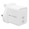 Hyper HyperJuice 35W GaN USB-C UK Charger - White