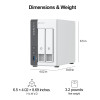 QNAP TS-216G ARM Cortex-A55 4GB RAM 2 Bay NAS Servers Tower