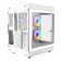 GameMax Hype ATX RGB Tempered Glass Mid Tower Gaming PC Case - White
