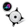 ASUS ROG Strix LC III 240mm ARGB Intel/AMD AIO Liquid CPU Cooler - White
