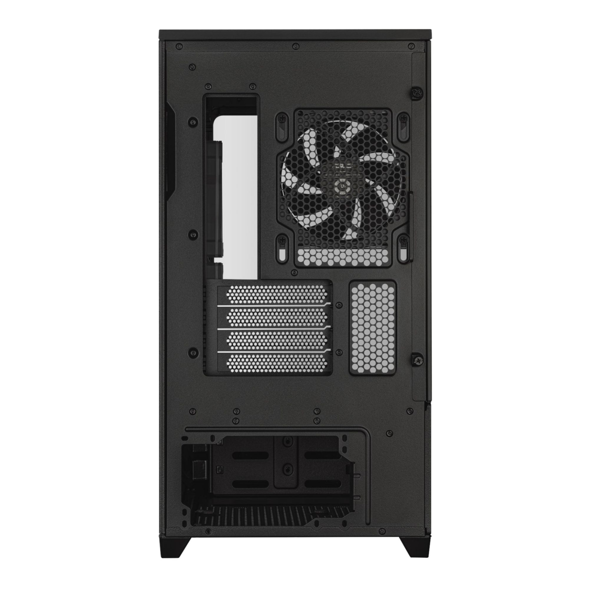 ASUS Prime AP202 ARGB Tempered Glass Gaming Case - Black