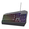 Trust GXT 836 Evocx Full-size Wired Illuminated Gaming Keyboard - Black