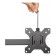 Neomounts FPMA-D550NOTEBOOK 10-32" Full Motion Desk Mount Single Monitor Arm with Laptop Holder - Black