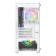 Vida Lucid Micro-ATX Tower Tempered Glass Gaming PC Case - White