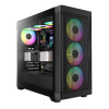 Gamdias ATHENA M3 Tempered Glass Mid Tower Gaming PC Case - Black