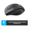 Logitech Marathon M705 Wireless Laser Optical 1000 DPI Mouse - Charcoal