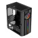 1st Player IS3-BK ARGB Tempered Glass Mid Tower Gaming Case - Black