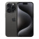 Apple iPhone 15 Pro 6.1" Dual SIM iOS 17 5G 128GB Storage USB-C Smartphone - Titanium, Black