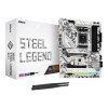 Asrock B650 Steel Legend WiFi ATX AMD Socket AM5 Motherboard - White