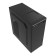 CiT Jet Stream Mid Tower PC Case with Silver Stripe 500W Power Supply - Black