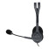 Logitech H111 Wired On-Ear Stereo Headset - Black