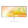 Samsung ViewFinity S6 LS34C650TAUXXU 34" UWQHD 100Hz 5ms Height Adjustable Curved Monitor with Speakers