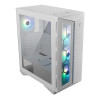 MSI MPG GUNGNIR 110R Tempered Glass Mid Tower Gaming PC Case - White