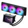 ASUS ROG Ryuo IV 360 ARGB 360mm AIO Liquid CPU Cooler - Black