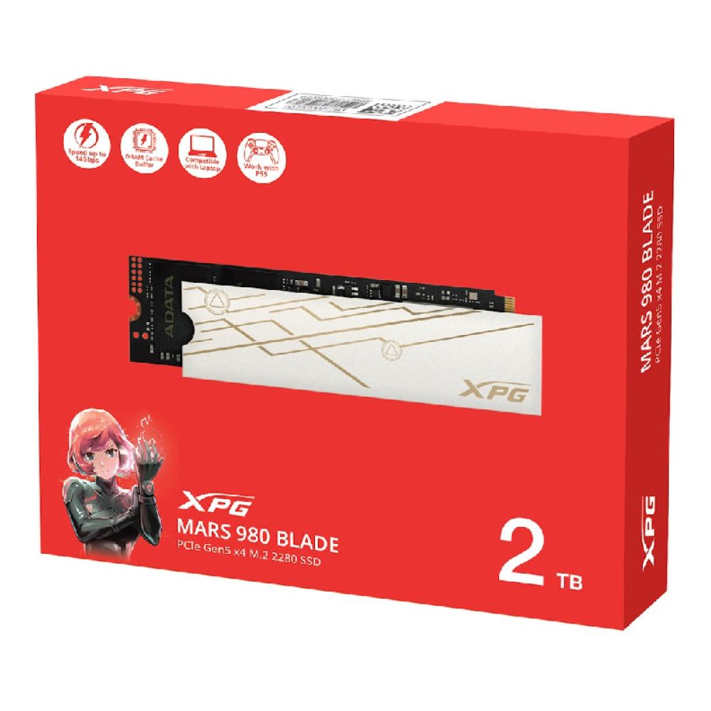 内蔵型SSD ADATA XPG MARS 980 BLADE 2TB Gen5 SSD 736f54bb399d1b16b0d041eff4456e