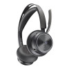 Poly Voyager Focus 2 Stereo Microsoft Teams Certified USB-C USB-A Wireless Headset with Charging Stand