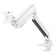 Neomounts NM-D775WHITEPLUS 10-49" Gas Spring Topfix 180°-Stop Desk Mount Single Monitor Arm - White